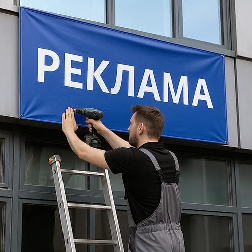 Демонтаж / монтаж реклами в Ірпені